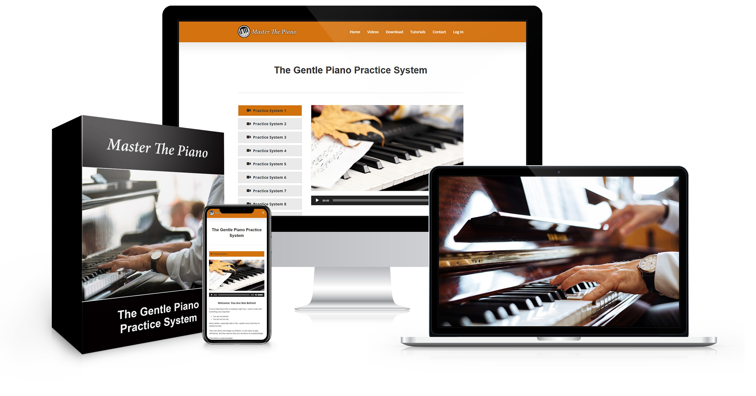 The Gentle Piano Practice System