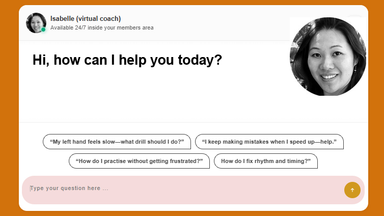 Now Included: Your Own Virtual Piano Practice Coach